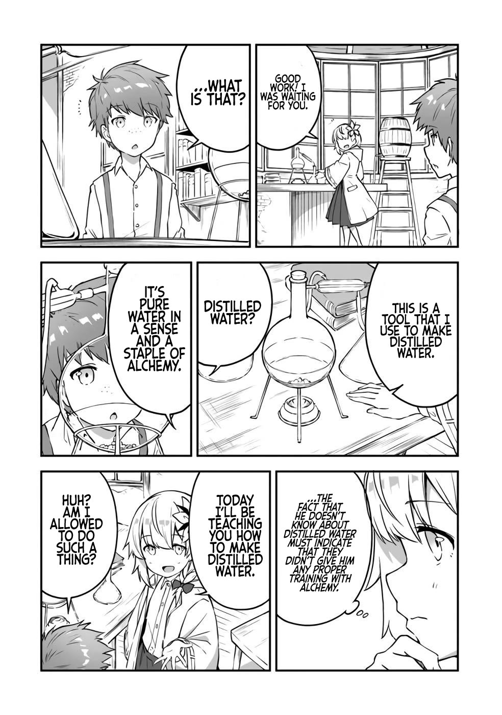 The Tale of a Little Alchemist Blessed by the Spirits Chapter 7 page 25 - Chapter 7: The Birth of a Compement Alchemist!