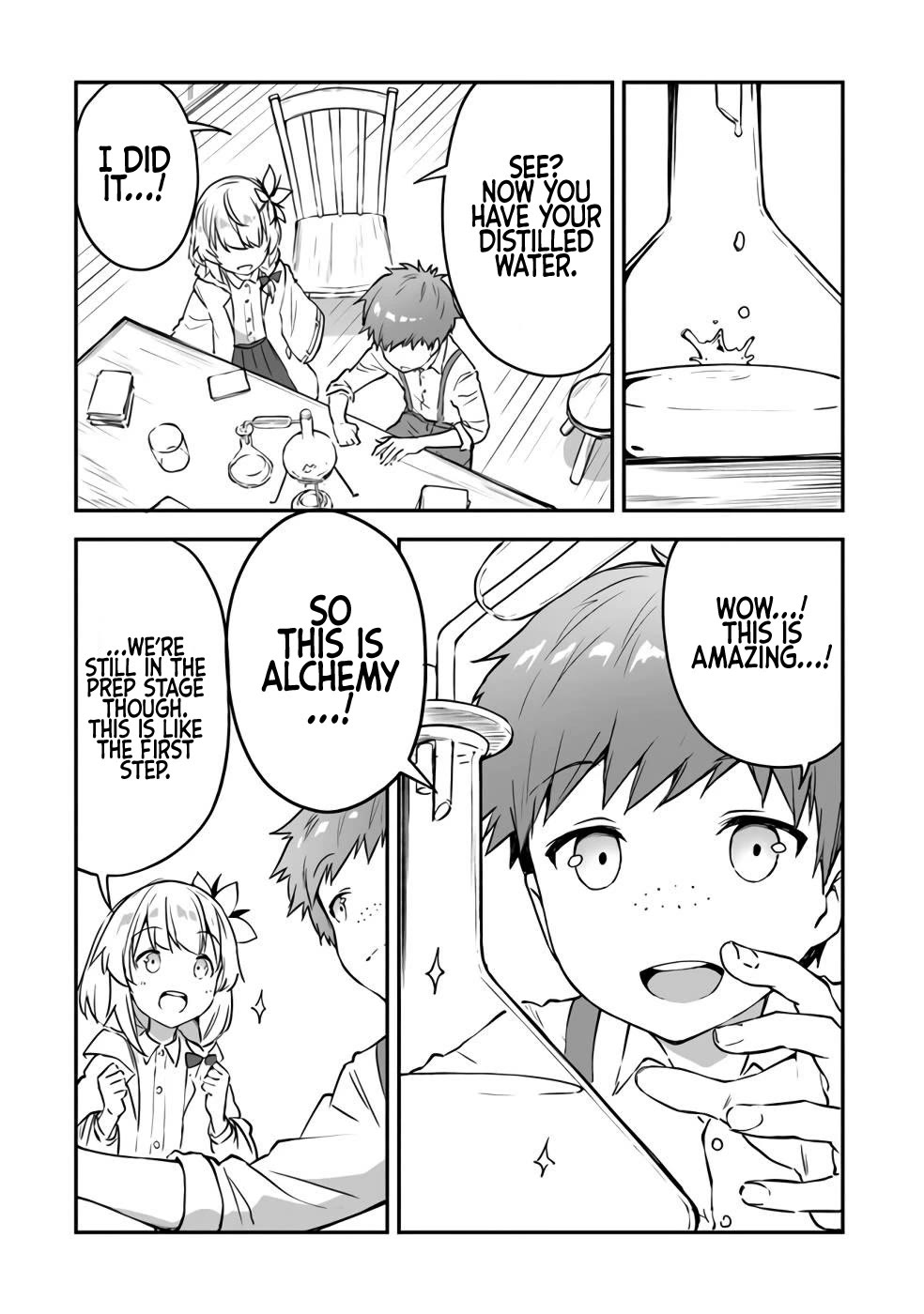 The Tale of a Little Alchemist Blessed by the Spirits Chapter 7 page 27 - Chapter 7: The Birth of a Compement Alchemist!