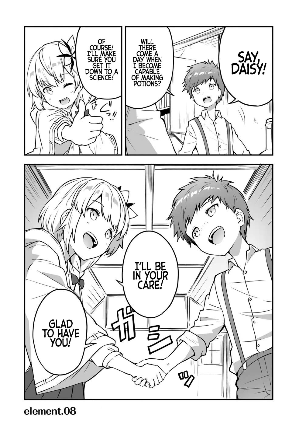 The Tale of a Little Alchemist Blessed by the Spirits Chapter 7 page 28 - Chapter 7: The Birth of a Compement Alchemist!