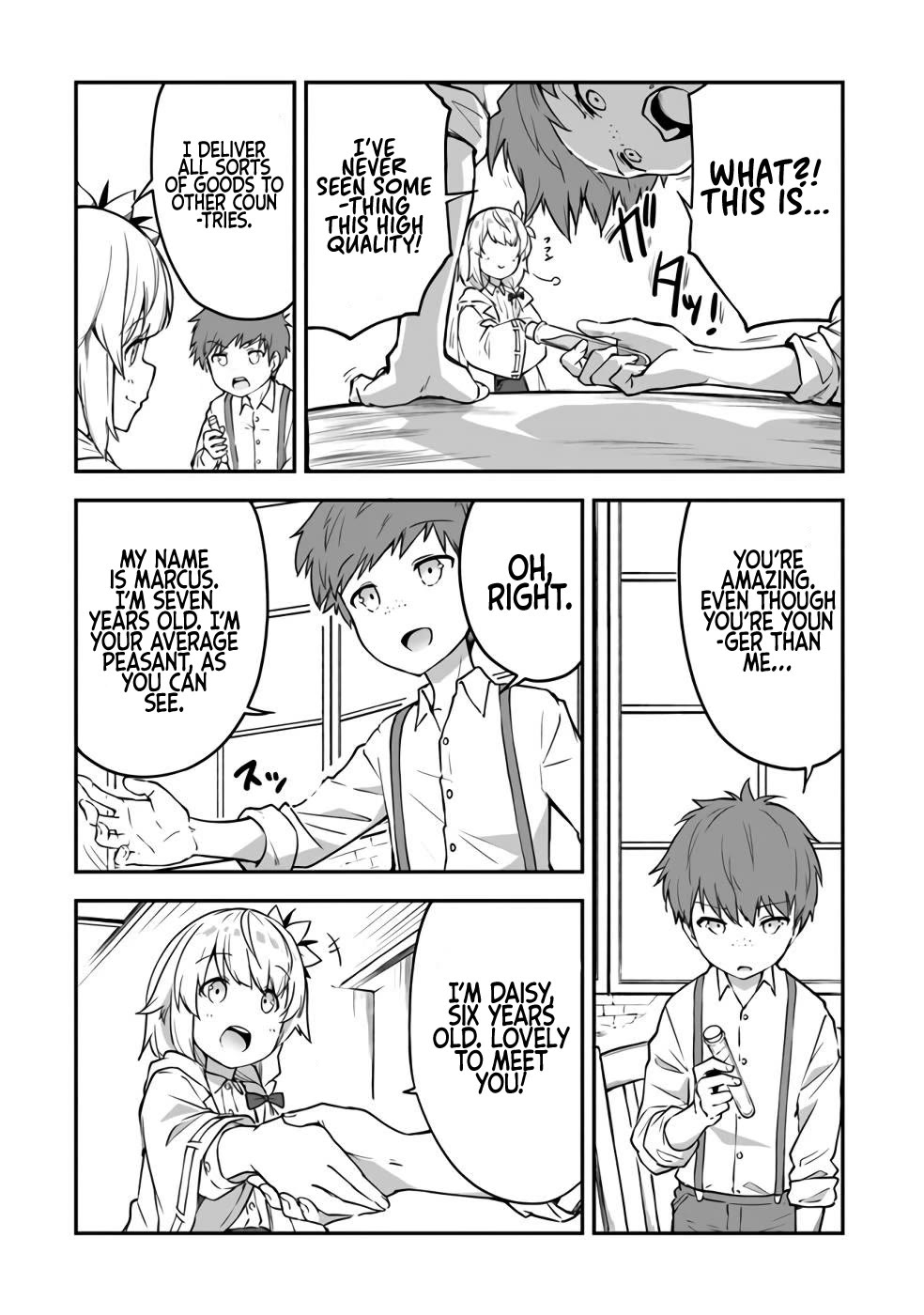 The Tale of a Little Alchemist Blessed by the Spirits Chapter 7 page 7 - Chapter 7: The Birth of a Compement Alchemist!