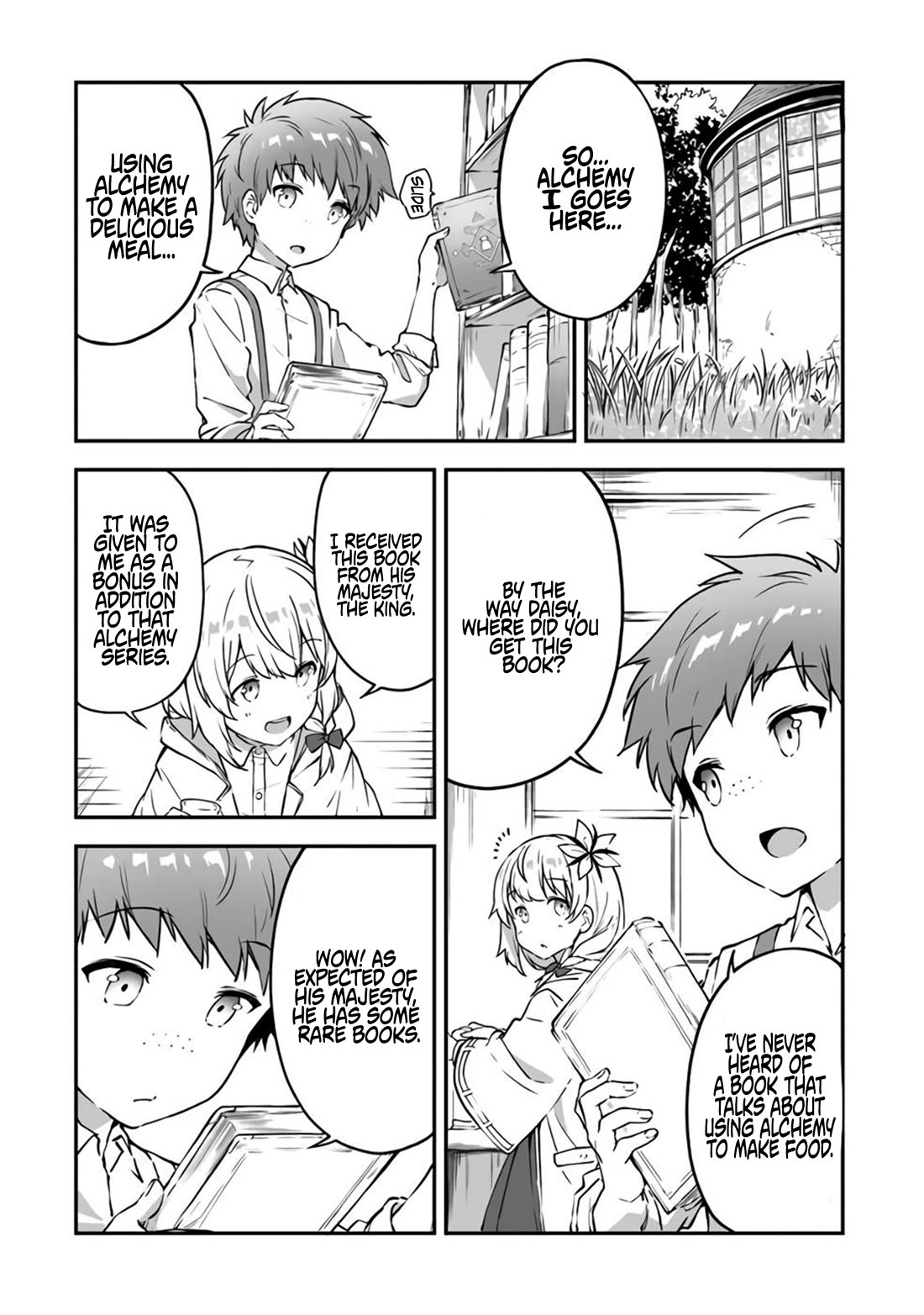 The Tale of a Little Alchemist Blessed by the Spirits Chapter 8 page 2 - Chapter 8: His Highness's Small Taste Testing Party