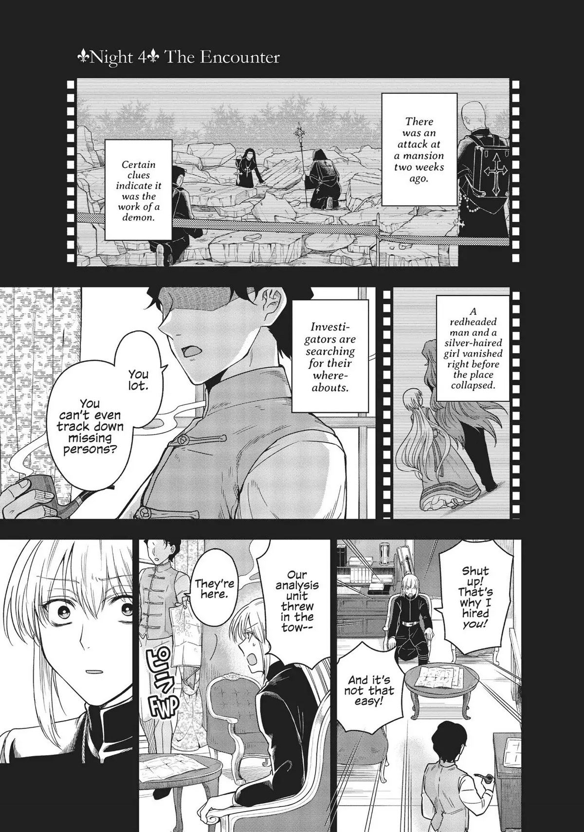 The Tale of the Outcasts Chapter 4 page 1 - Chapter 4