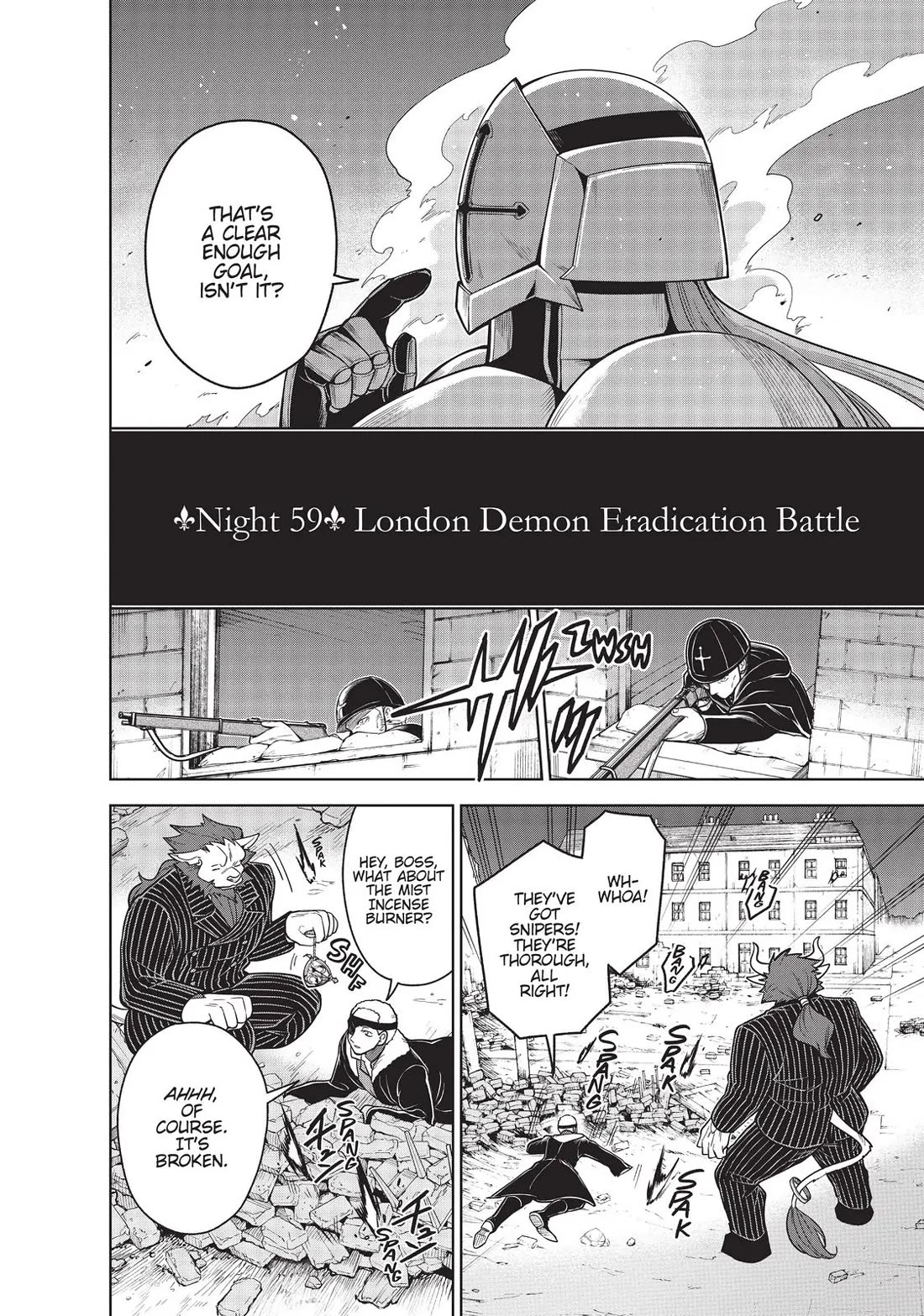 The Tale of the Outcasts Chapter 59 page 2 - Chapter 59: London Demon Eradication Battle