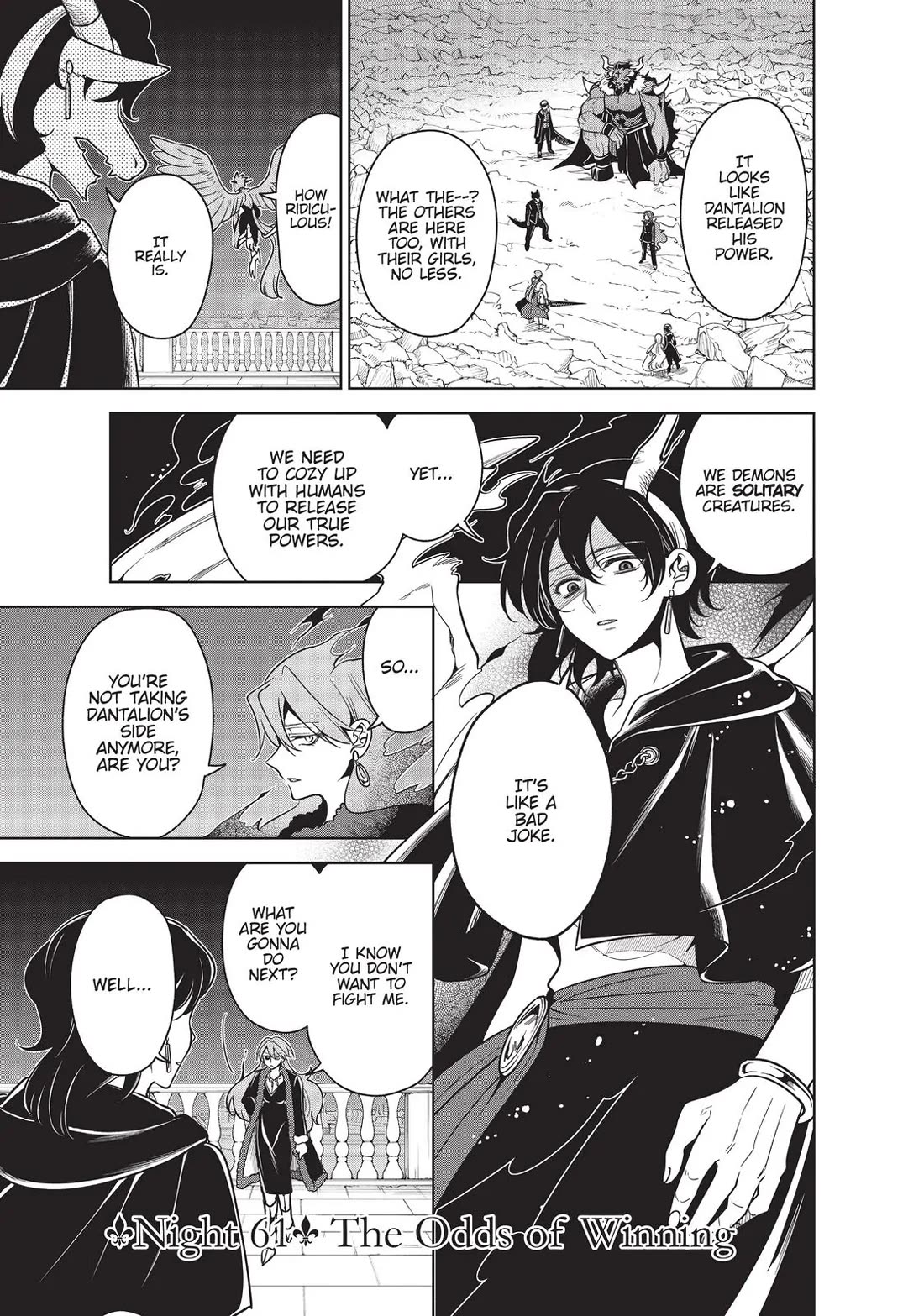 The Tale of the Outcasts Chapter 61 page 1 - Chapter 61: The Odds of Winning