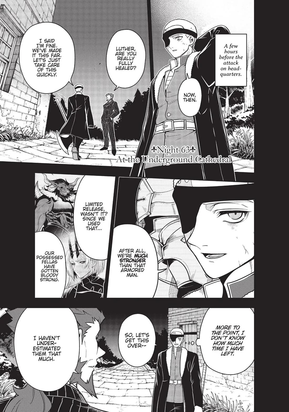The Tale of the Outcasts Chapter 63 page 1 - Chapter 63: At the Underground Cathedral