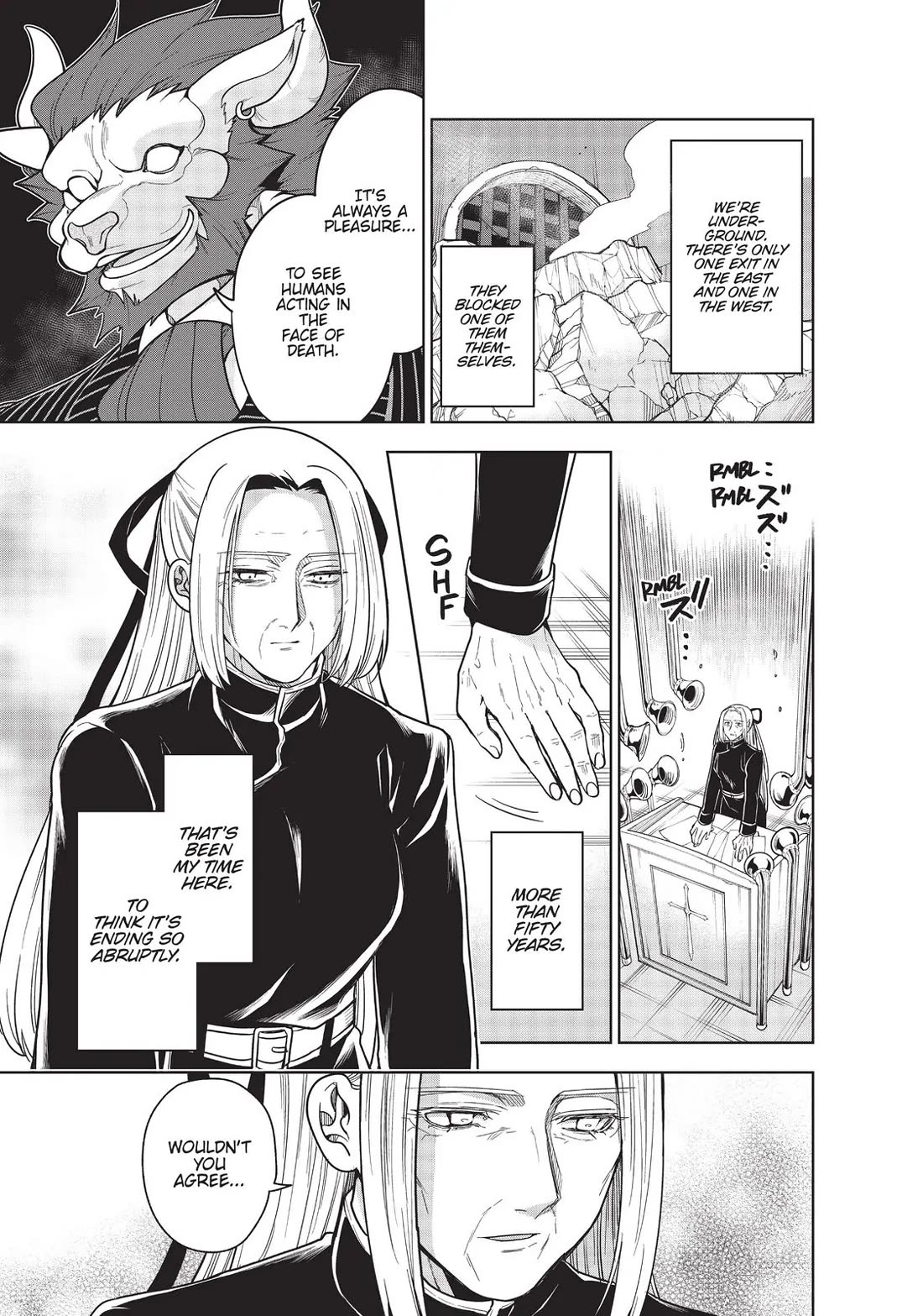 The Tale of the Outcasts Chapter 63 page 7 - Chapter 63: At the Underground Cathedral