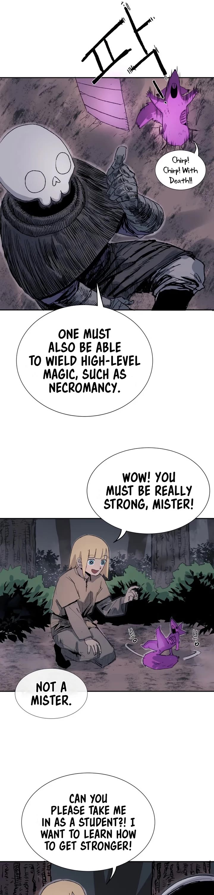The Tale of the Skeleton Messenger Chapter 1 page 11 - Chapter 1