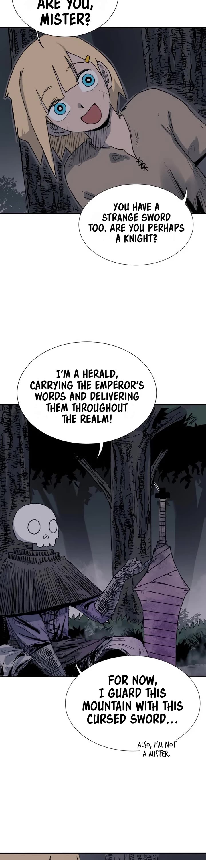The Tale of the Skeleton Messenger Chapter 1 page 8 - Chapter 1