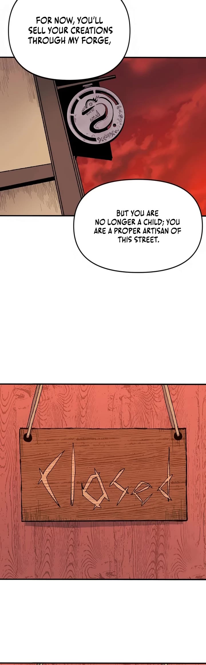 The Tale of the Skeleton Messenger Chapter 21 page 54 - Chapter 21
