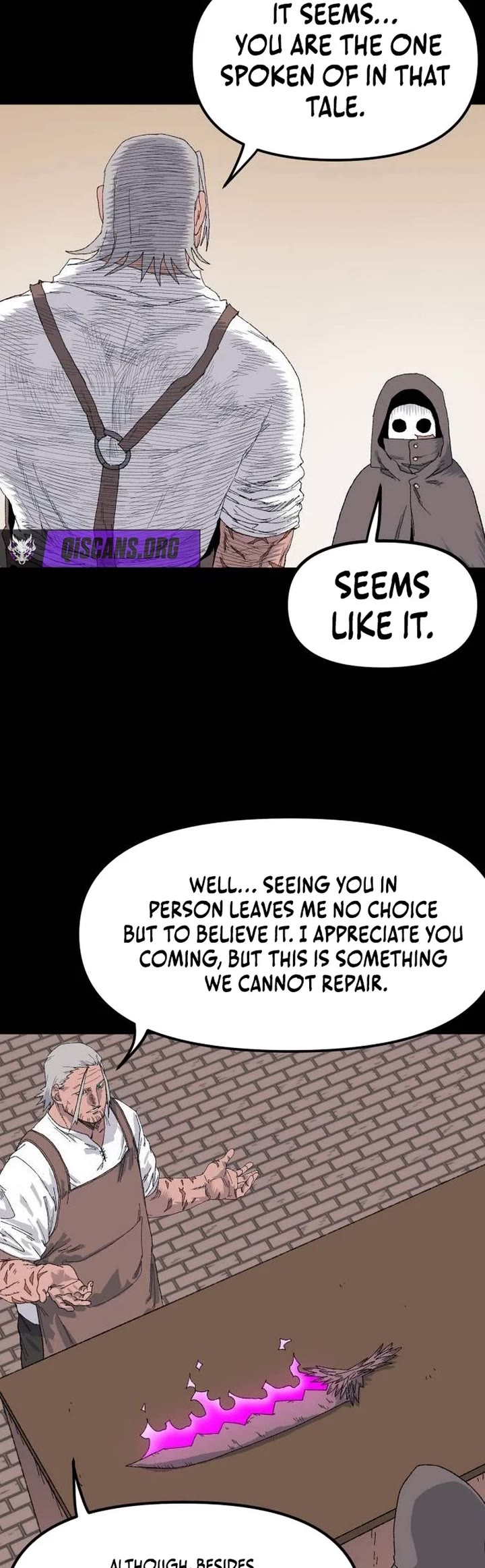 The Tale of the Skeleton Messenger Chapter 22 page 6 - Chapter 22