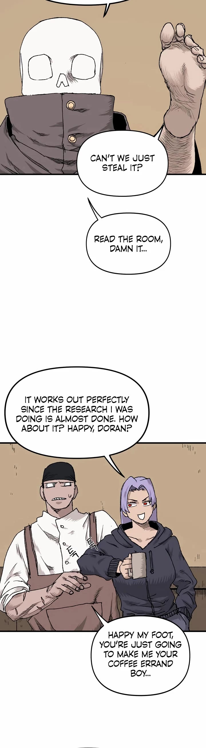 The Tale of the Skeleton Messenger Chapter 24 page 8 - Chapter 24