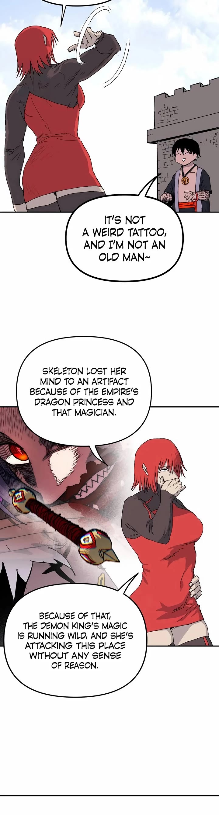 The Tale of the Skeleton Messenger Chapter 34 page 28 - Chapter 34