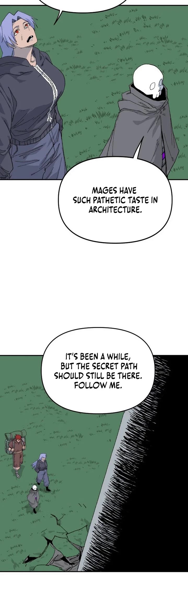 The Tale of the Skeleton Messenger Chapter 43 page 35 - Chapter 43