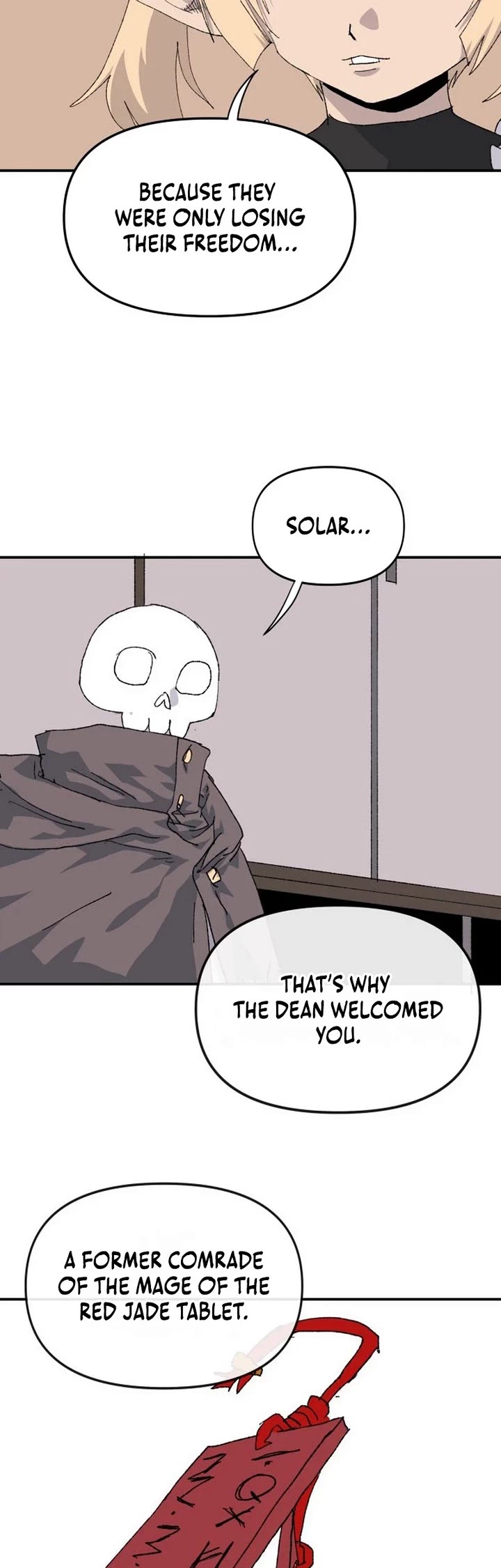 The Tale of the Skeleton Messenger Chapter 45 page 29 - Chapter 45