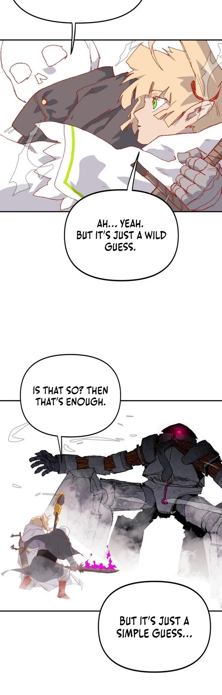 The Tale of the Skeleton Messenger Chapter 47 page 20 - Chapter 47