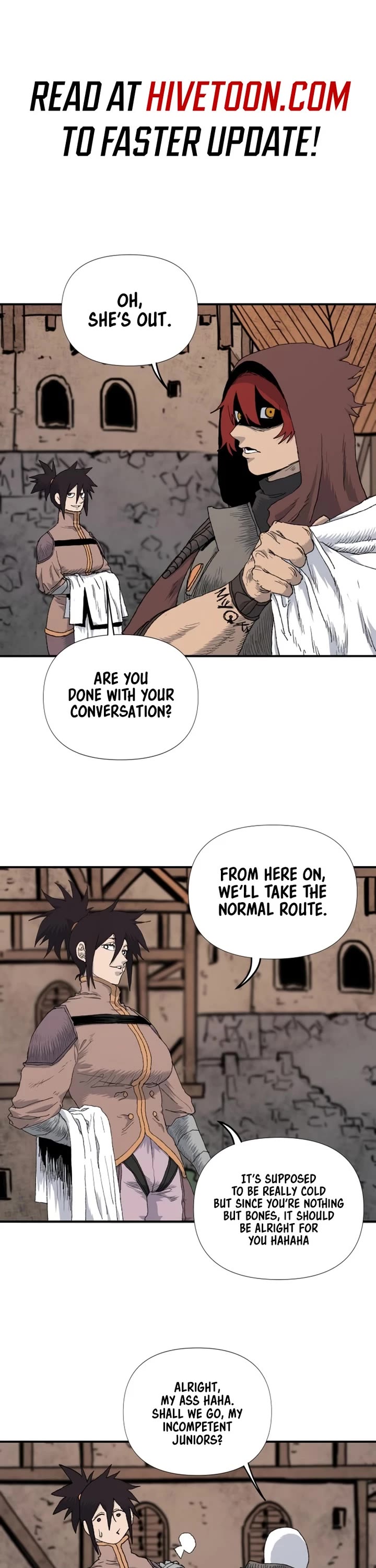The Tale of the Skeleton Messenger Chapter 6 page 1 - Chapter 6