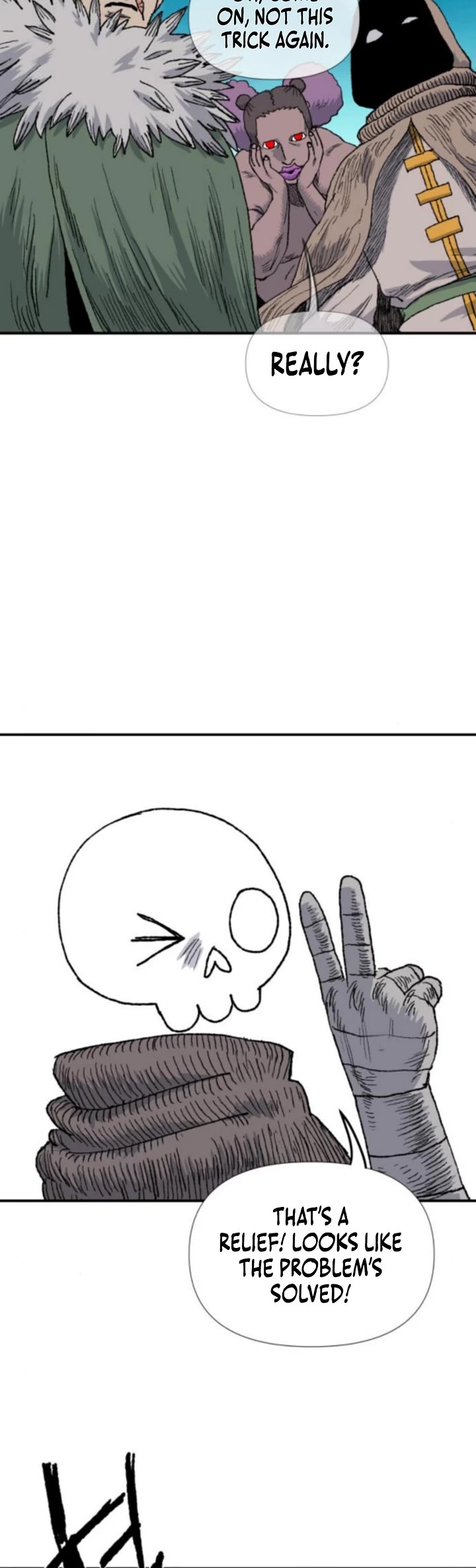 The Tale of the Skeleton Messenger Chapter 8 page 17 - Chapter 8