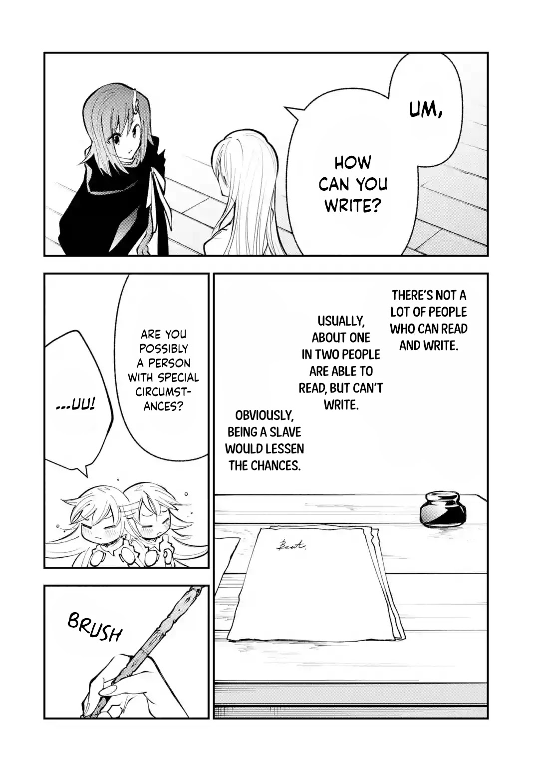 The Tale of the Teapot Hero's Revenge Chapter 6 page 8 - Chapter 6: The Self-Proclaimed Slave Girl