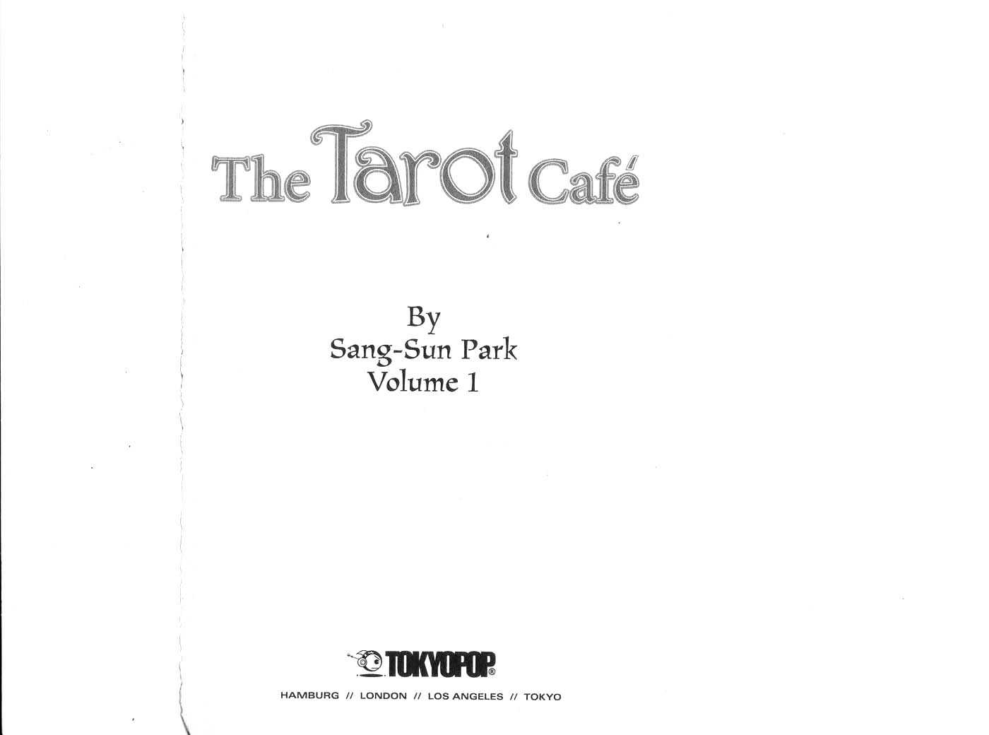The Tarot Cafe Chapter 1.0 page 1 - Vol.01 Chapter 0