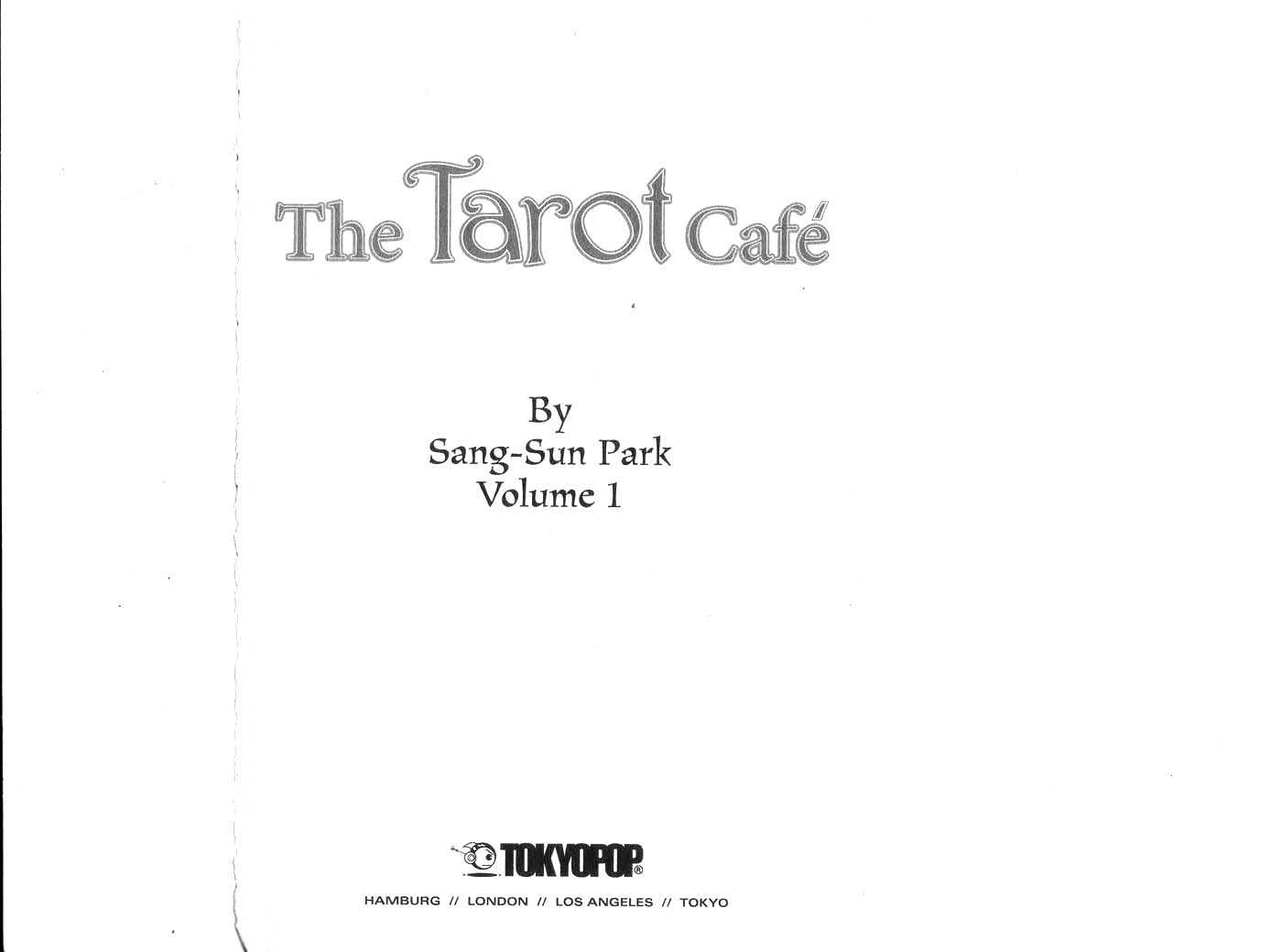 The Tarot Cafe Chapter 1.0 page 2 - Vol.01 Chapter 0
