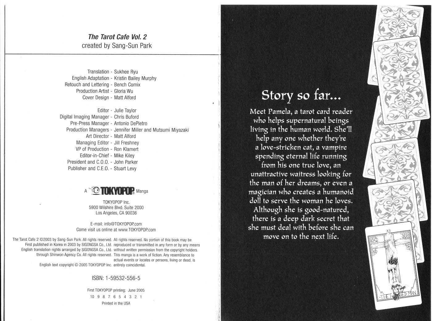 The Tarot Cafe Chapter 2.0 page 2 - Vol.02 Chapter 0