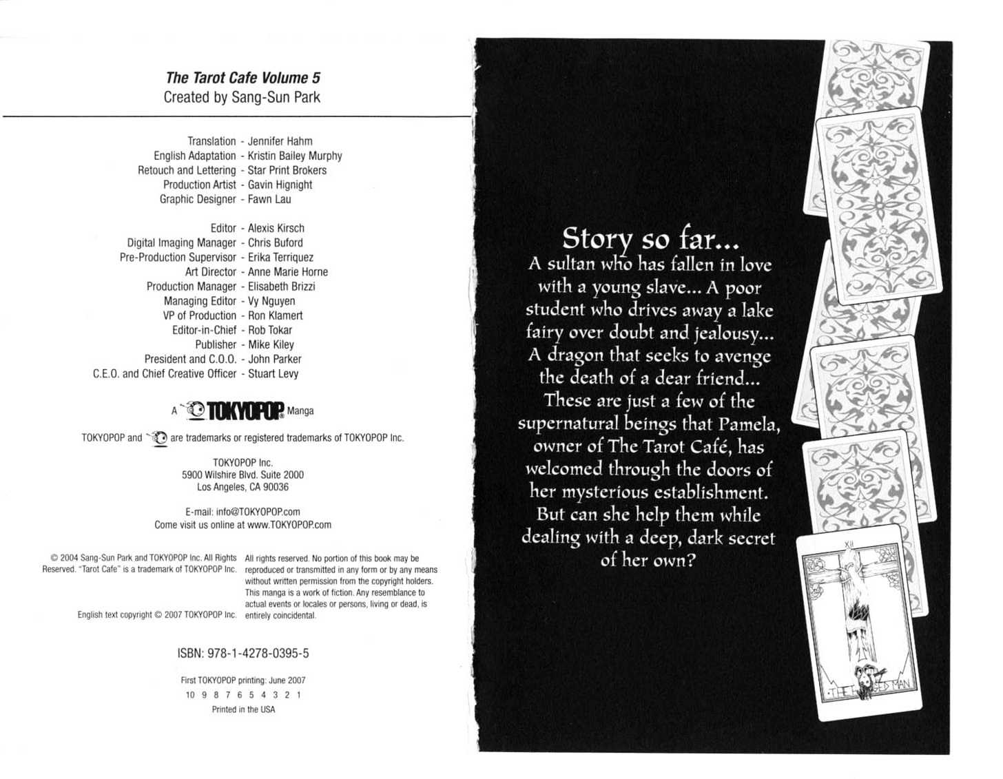 The Tarot Cafe Chapter 5.0 page 3 - Vol.05 Chapter 0