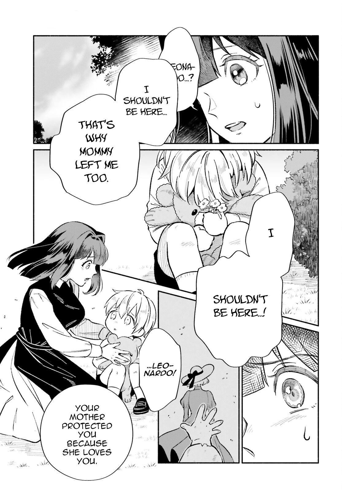 The Tea Life of an Abandoned White Witch Chapter 9.5 page 10 - Chapter 9.5: LEONARDO SIDE-STORY