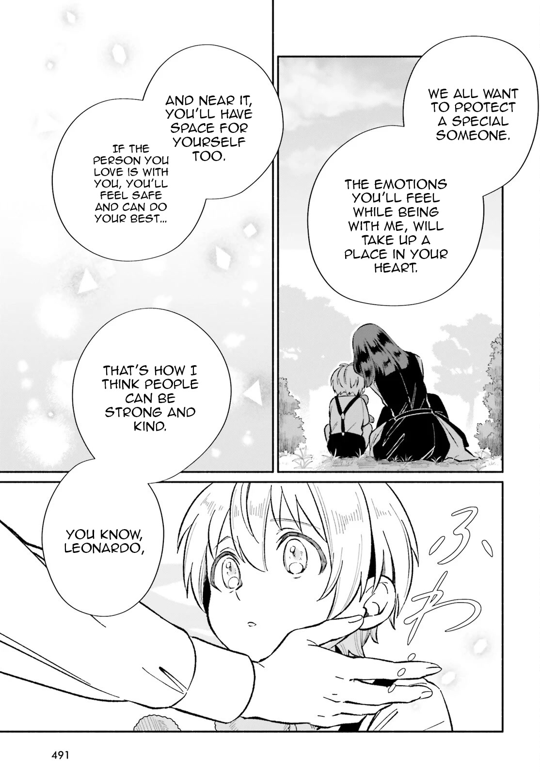 The Tea Life of an Abandoned White Witch Chapter 9.5 page 12 - Chapter 9.5: LEONARDO SIDE-STORY