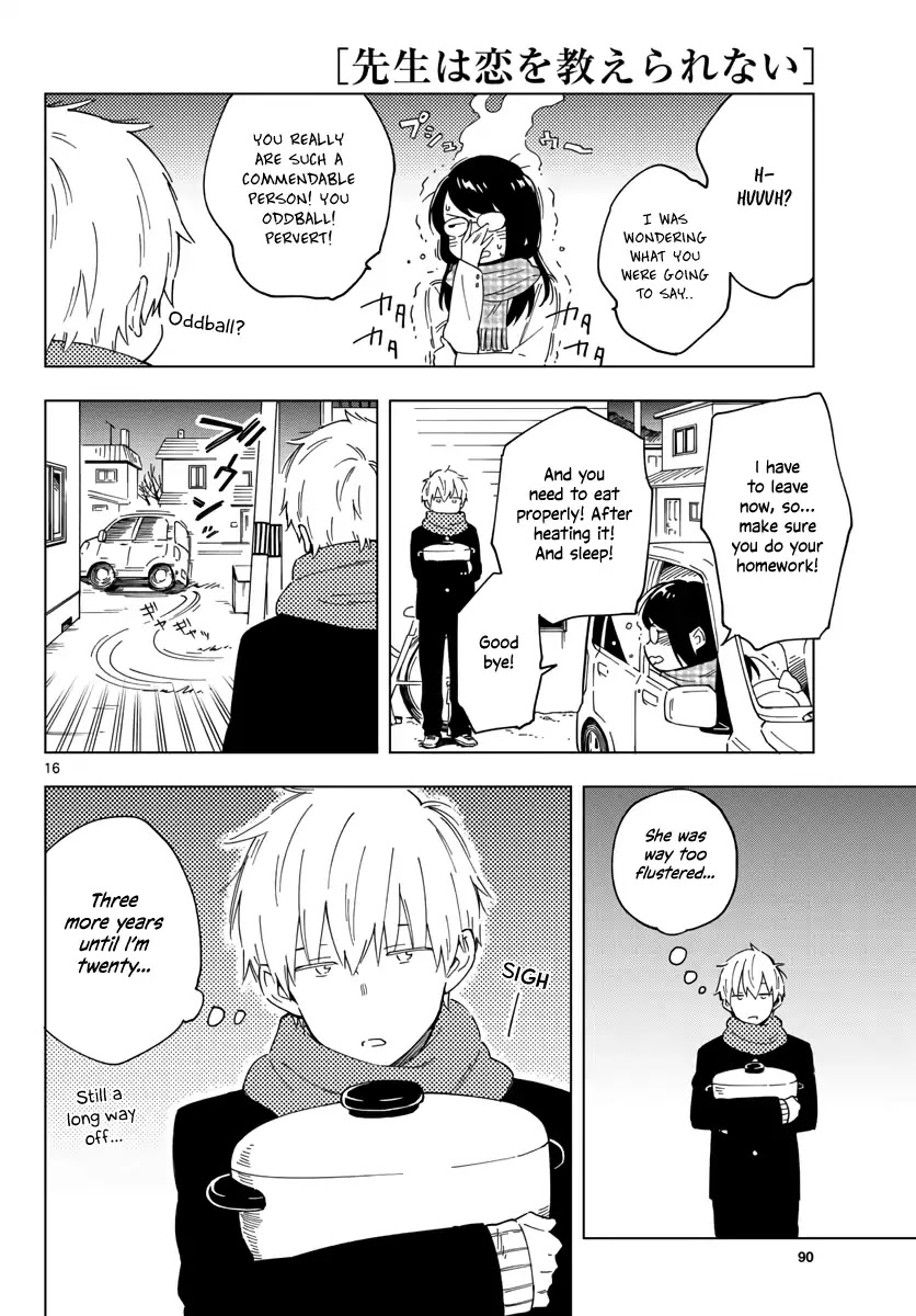 The Teacher Can Not Tell Me Love Chapter 1 page 16 - Chapter 1