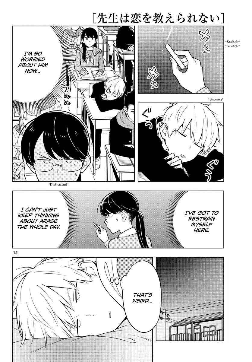 The Teacher Can Not Tell Me Love Chapter 10 page 12 - Chapter 10