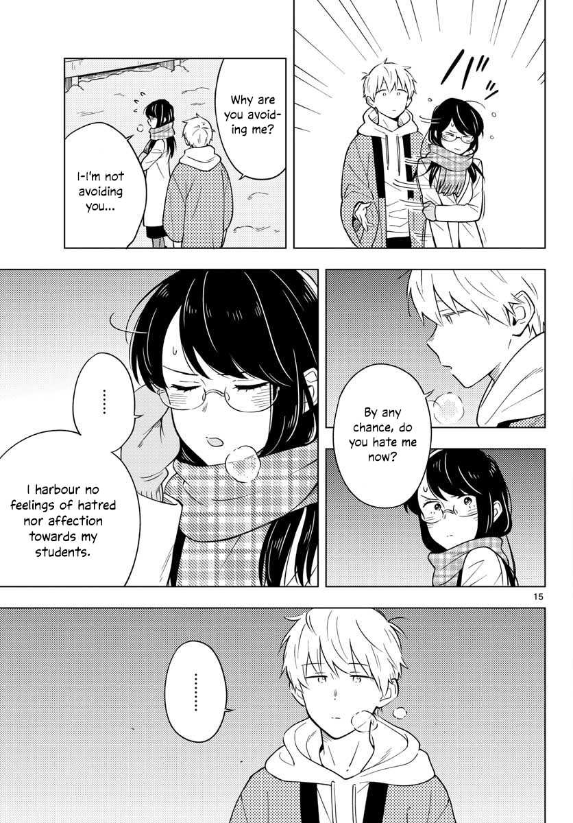 The Teacher Can Not Tell Me Love Chapter 10 page 15 - Chapter 10