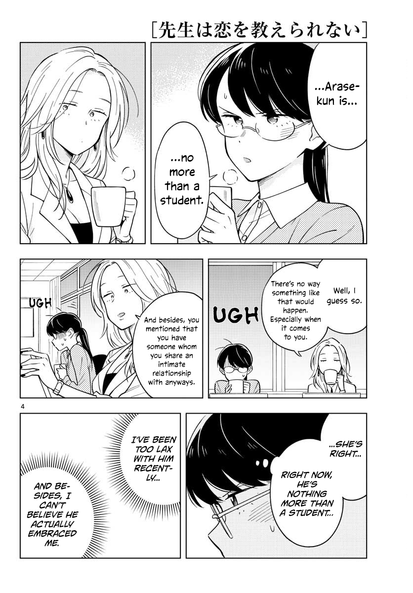 The Teacher Can Not Tell Me Love Chapter 10 page 4 - Chapter 10