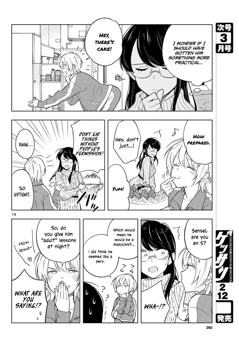The Teacher Can Not Tell Me Love Chapter 11 page 14 - Chapter 11