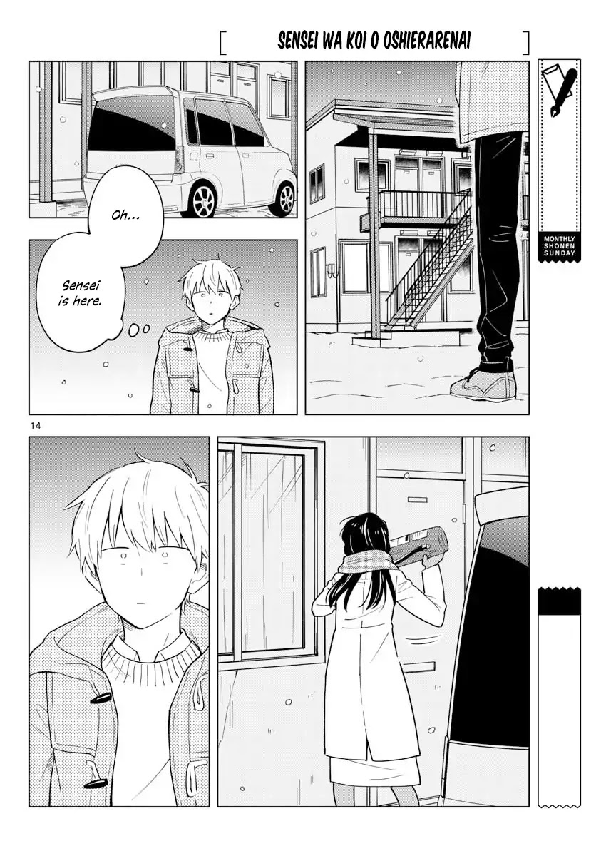 The Teacher Can Not Tell Me Love Chapter 12 page 14 - Chapter 12