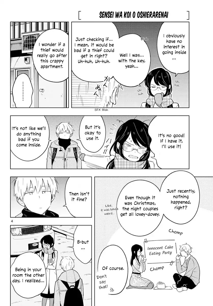 The Teacher Can Not Tell Me Love Chapter 12 page 4 - Chapter 12