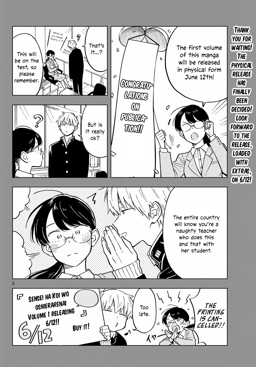 The Teacher Can Not Tell Me Love Chapter 14 page 14 - Chapter 14