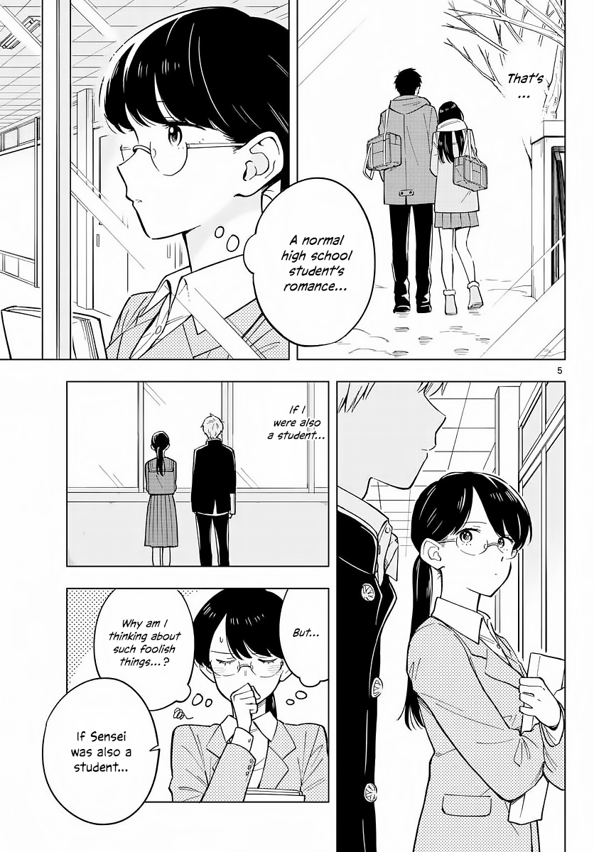 The Teacher Can Not Tell Me Love Chapter 14 page 5 - Chapter 14