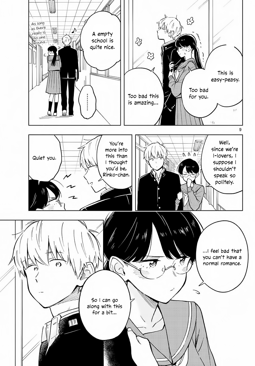 The Teacher Can Not Tell Me Love Chapter 14 page 9 - Chapter 14