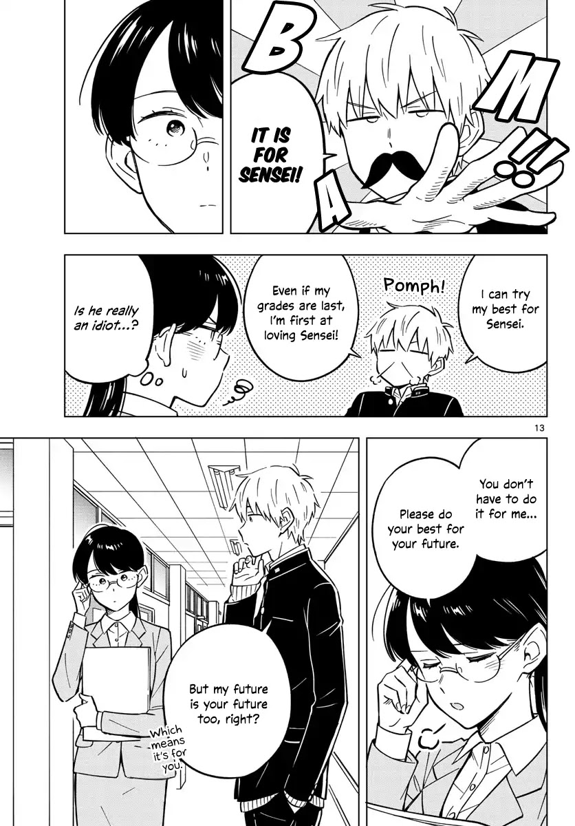 The Teacher Can Not Tell Me Love Chapter 16 page 13 - Chapter 16
