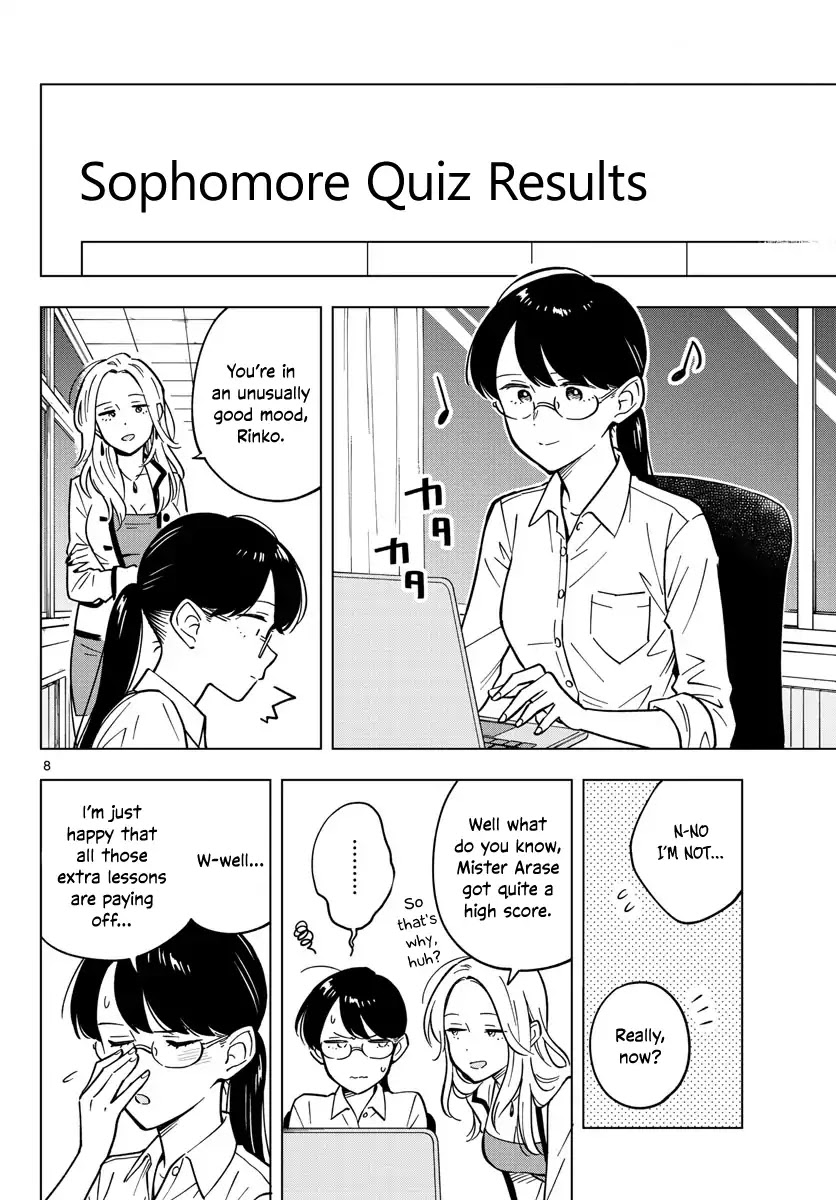 The Teacher Can Not Tell Me Love Chapter 16 page 8 - Chapter 16