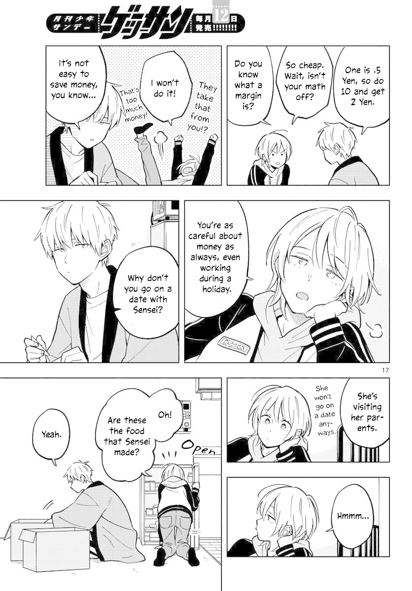 The Teacher Can Not Tell Me Love Chapter 18 page 17 - Chapter 18