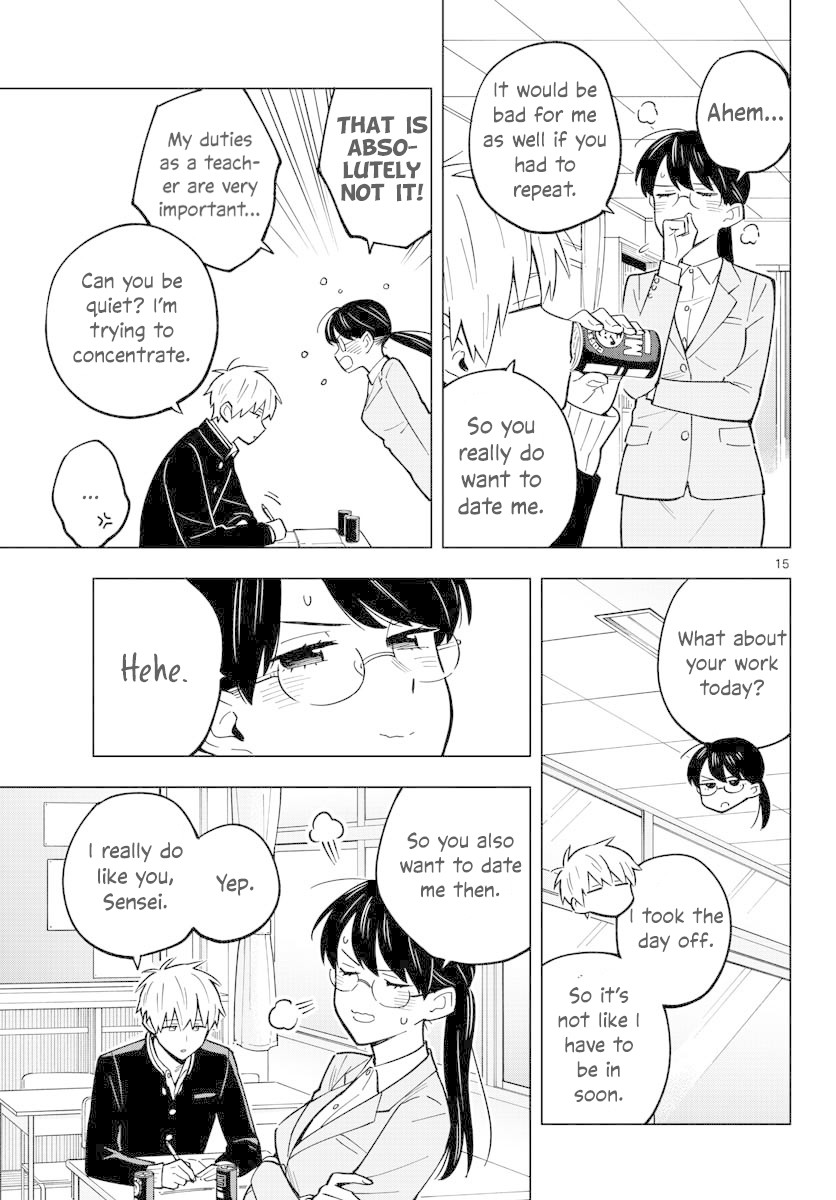 The Teacher Can Not Tell Me Love Chapter 24 page 15 - Chapter 24: Increasingly promising memories