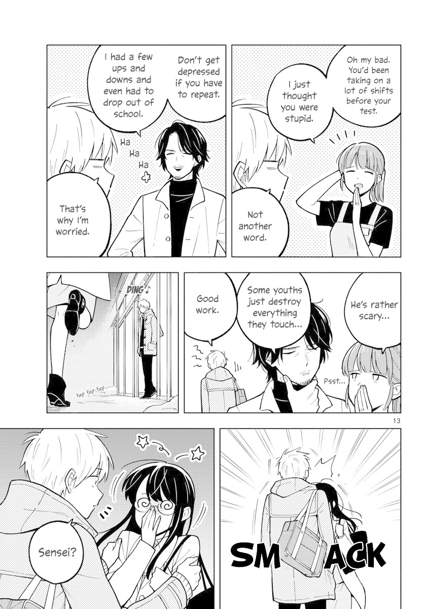 The Teacher Can Not Tell Me Love Chapter 25 page 13 - Chapter 25