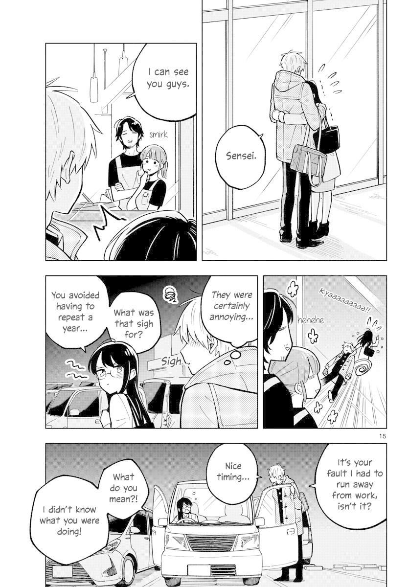 The Teacher Can Not Tell Me Love Chapter 25 page 15 - Chapter 25