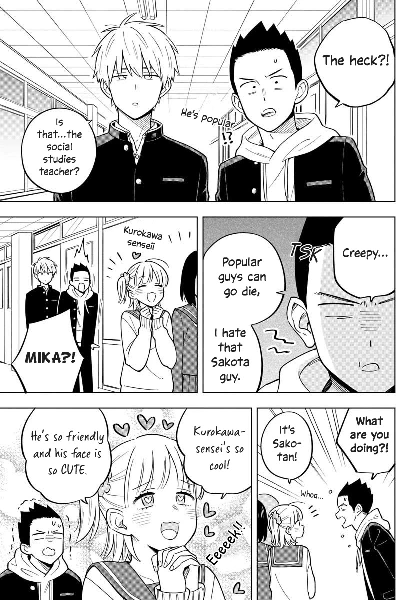 The Teacher Can Not Tell Me Love Chapter 27 page 7 - Chapter 27