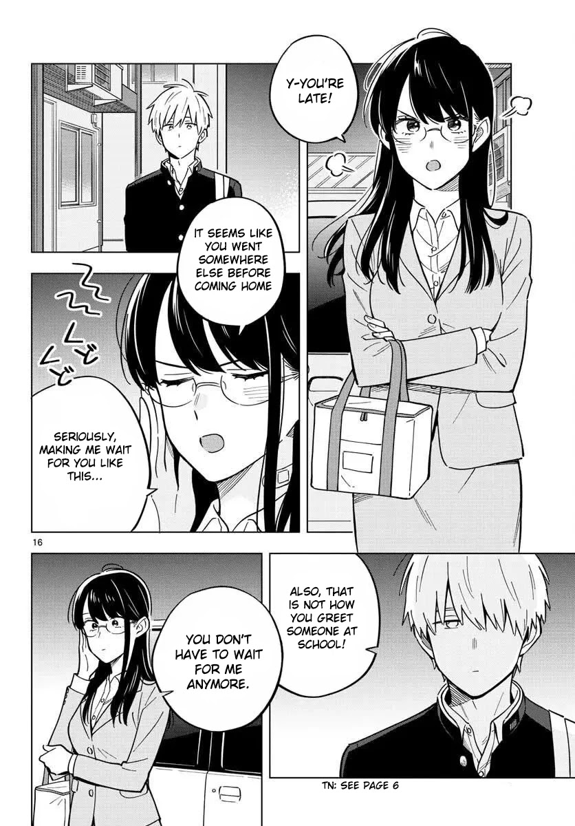 The Teacher Can Not Tell Me Love Chapter 29 page 16 - Chapter 29