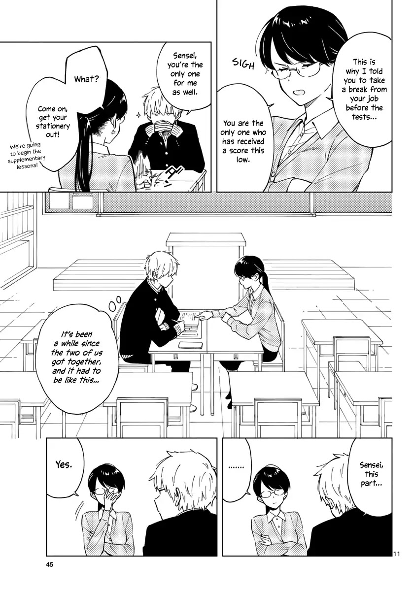 The Teacher Can Not Tell Me Love Chapter 3 page 11 - Chapter 3