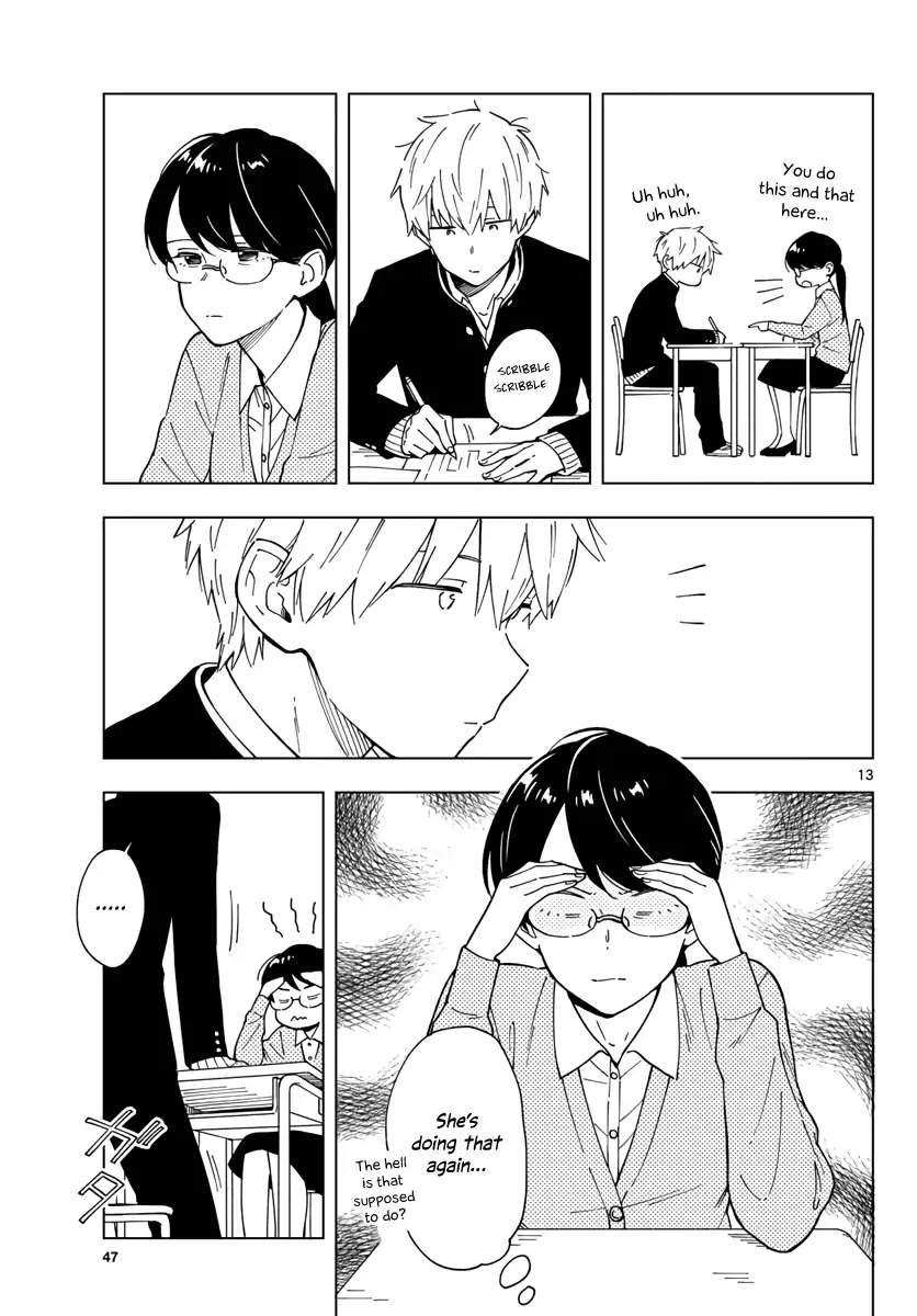 The Teacher Can Not Tell Me Love Chapter 3 page 13 - Chapter 3