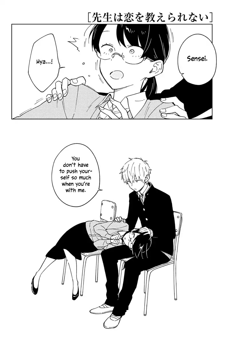 The Teacher Can Not Tell Me Love Chapter 3 page 14 - Chapter 3
