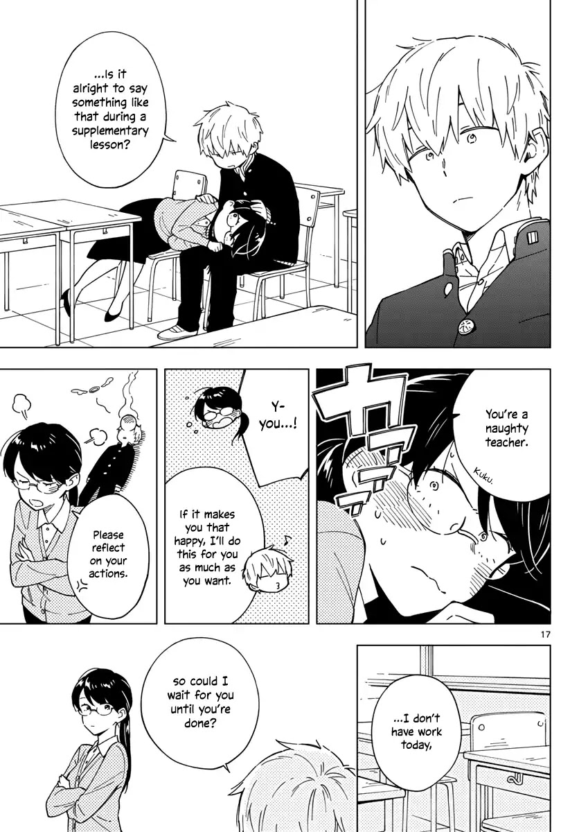 The Teacher Can Not Tell Me Love Chapter 3 page 17 - Chapter 3